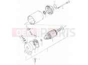 SUZUKI GS550L T (1996) 17 - STARTING MOTOR