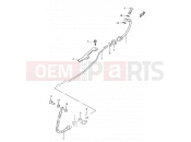 SUZUKI GS550L T (1996) 62 - REAR BRAKE HOSE