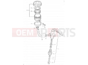 SUZUKI GS550L T (1996) 63 - REAR MASTER CYLINDER