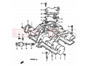 SUZUKI GS550M X (1999) 2 - CYLINDER HEAD COVER (MODEL Z)