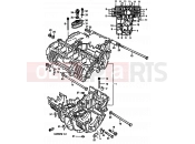 SUZUKI GS550M X (1999) 5 - CRANKCASE