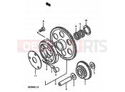 SUZUKI GS550M X (1999) 9 - STARTER CLUTCH