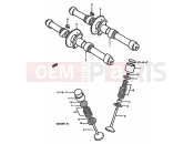 SUZUKI GS550M X (1999) 10 - CAM SHAFT-VALVE