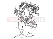 SUZUKI GS550M X (1999) 23 - SPEEDOMETER-TACHOMETER (MODEL X)