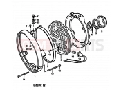 SUZUKI GS550M X (1999) 25 - HEADLAMP
