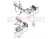 SUZUKI GS550M X (1999) 30 - TURN SIGNAL LAMP (E06,E24)