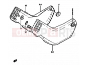 SUZUKI GS550M X (1999) 47 - FRAME COVER