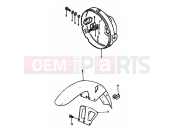 SUZUKI GS550M X (1999) 53 - HEADLAMP HOUSING-FRONT FENDER