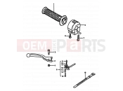 SUZUKI GS550M X (1999) 57 - RIGHT HANDLE SWITCH (E04,E17,E22)