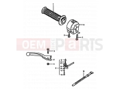 SUZUKI GS550M X (1999) 58 - RIGHT HANDLE SWITCH (E34)