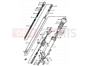 SUZUKI GS550M X (1999) 50 - FRONT LEFT DAMPER (MODEL Z)