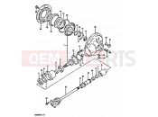 SUZUKI GS650GT X (1999) 20 - PROPELLER SHAFT - FINAL DRIVE GEAR