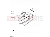 SUZUKI GS650GT X (1999) 54 - SEAT TAIL COVER (MODEL X)