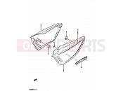 SUZUKI GS650GT X (1999) 57 - FRAME COVER (MODEL Z)