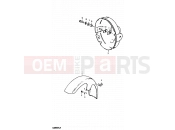 SUZUKI GS850G T (1996) 64 - FRONT FENDER - HEADLAMP HOUSING