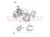 SUZUKI GS850G D (1983) 6 - CRANKCASE COVER