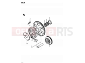 SUZUKI GS850G D (1983) 9 - STARTER CLUTCH