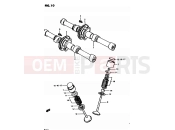 SUZUKI GS850G D (1983) 10 - CAM SHAFT - VALVE