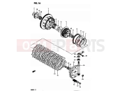 SUZUKI GS850G D (1983) 16 - CLUTCH