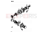 SUZUKI GS850G D (1983) 18 - SECONDARY DRIVE GEAR