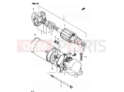 SUZUKI GS850G D (1983) 21 - STARTING MOTOR