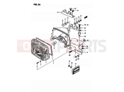 SUZUKI GS850G D (1983) 36 - REAR COMBINATION LAMP (E02, E04, E21)