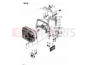 SUZUKI GS850G D (1983) 38 - REAR COMBINATION LAMP (E25)