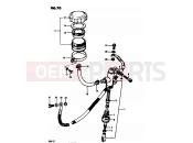 SUZUKI GS850G D (1983) 70 - REAR MASTER CYLINDER