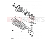 SUZUKI GS850G G (1986) 14 - CLUTCH