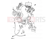 SUZUKI GS850G G (1986) 24 - SPEEDOMETER - TACHOMETER