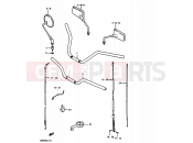 SUZUKI GS850G G (1986) 43 - HANDLEBAR