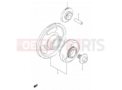 SUZUKI GSF1200 / GSF1200S / GSF1200SA W (1998) Bandit 9 - STARTER CLUTCH
