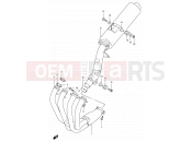 SUZUKI GSF1200 / GSF1200S / GSF1200SA W (1998) Bandit 15 - MUFFLER