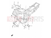 SUZUKI GSF1200 / GSF1200S / GSF1200SA W (1998) Bandit 31A - FRAME (GSF1200SAV)