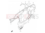 SUZUKI GSF1200 / GSF1200S / GSF1200SA W (1998) Bandit 36B - FRAME COVER (GSF1200SAV)