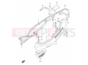 SUZUKI GSF1200 / GSF1200S / GSF1200SA W (1998) Bandit 36D - FRAME COVER (GSF1200SAW)