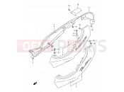 SUZUKI GSF1200 / GSF1200S / GSF1200SA W (1998) Bandit 36E - FRAME COVER (GSF1200X/SX)