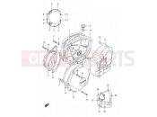 SUZUKI GSF1200S K2 (2002) Bandit 5 - CRANKCASE COVER