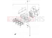 SUZUKI GSF1200S K2 (2002) Bandit 14 - AIR CLEANER