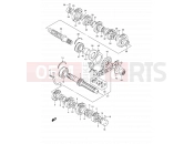SUZUKI GSF1200S K2 (2002) Bandit 19 - TRANSMISSION