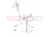 SUZUKI GSF1200S K2 (2002) Bandit 71 - REAR MASTER CYLINDER