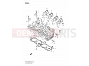 SUZUKI GSF1200S K6 (2006) Bandit (E02,E19,E37) 3 - CYLINDER HEAD