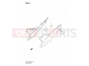 SUZUKI GSF1200S K6 (2006) Bandit (E02,E19,E37) 41 - FRAME COVER