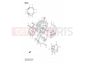 SUZUKI GSF1200S K6 (2006) Bandit (E28) 6 - CRANKCASE COVER