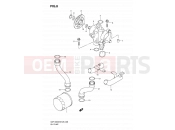 SUZUKI GSF1200S K6 (2006) Bandit (E28) 8 - OIL PUMP
