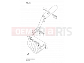 SUZUKI GSF1200S K6 (2006) Bandit (E28) 16 - MUFFLER