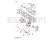 SUZUKI GSF1200S K6 (2006) Bandit (E28) 19 - CLUTCH