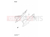 SUZUKI GSF1200S K6 (2006) Bandit (E28) 38 - FRAME COVER