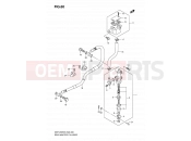 SUZUKI GSF1200S K6 (2006) Bandit (E28) 60 - REAR MASTER CYLINDER (GSF1200SK6)