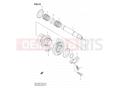 SUZUKI GSF1250 K7 (2007) Bandit (E02,E19,E24,E37) 10 - CRANK BALANCER